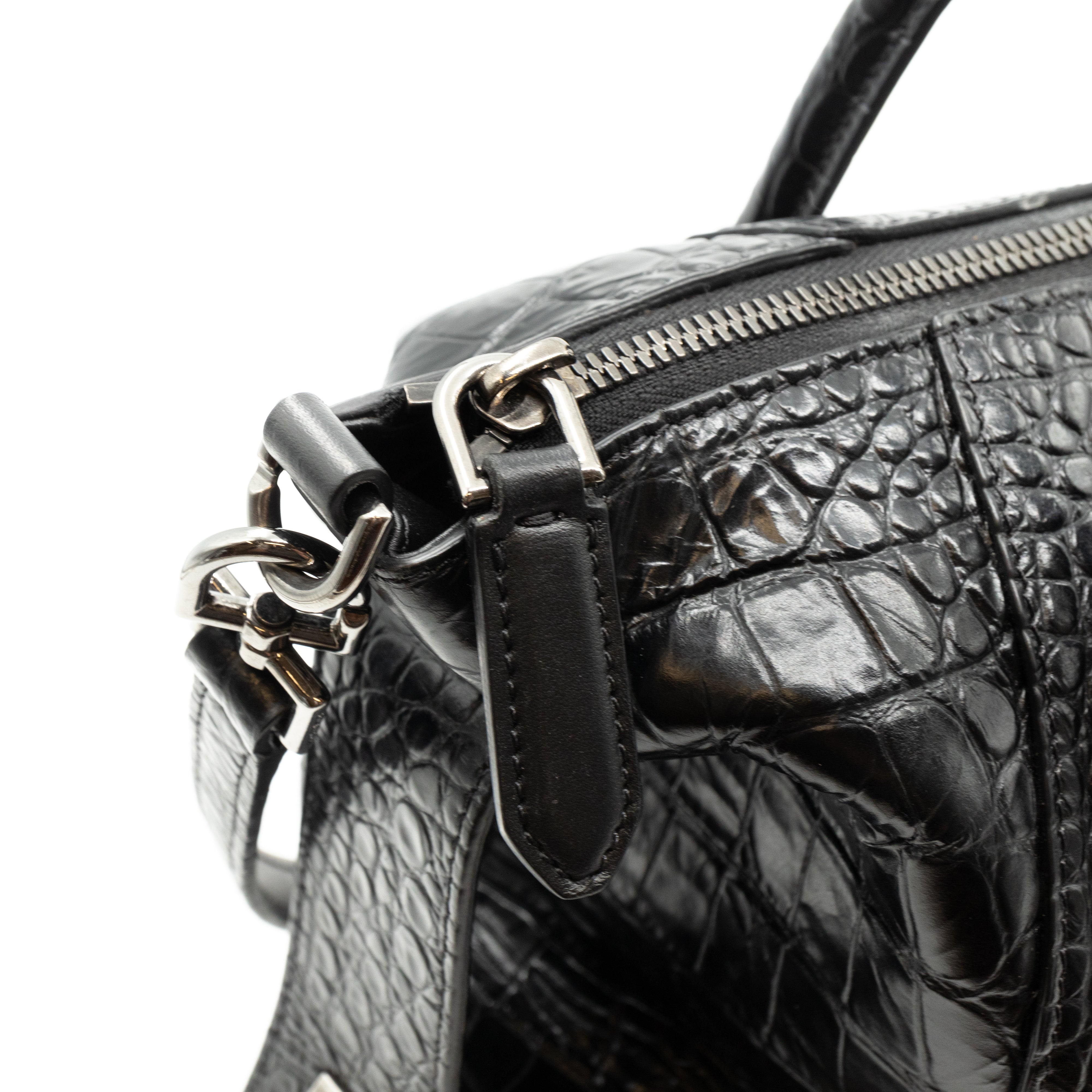 Soft Antigona Small Black Leather
