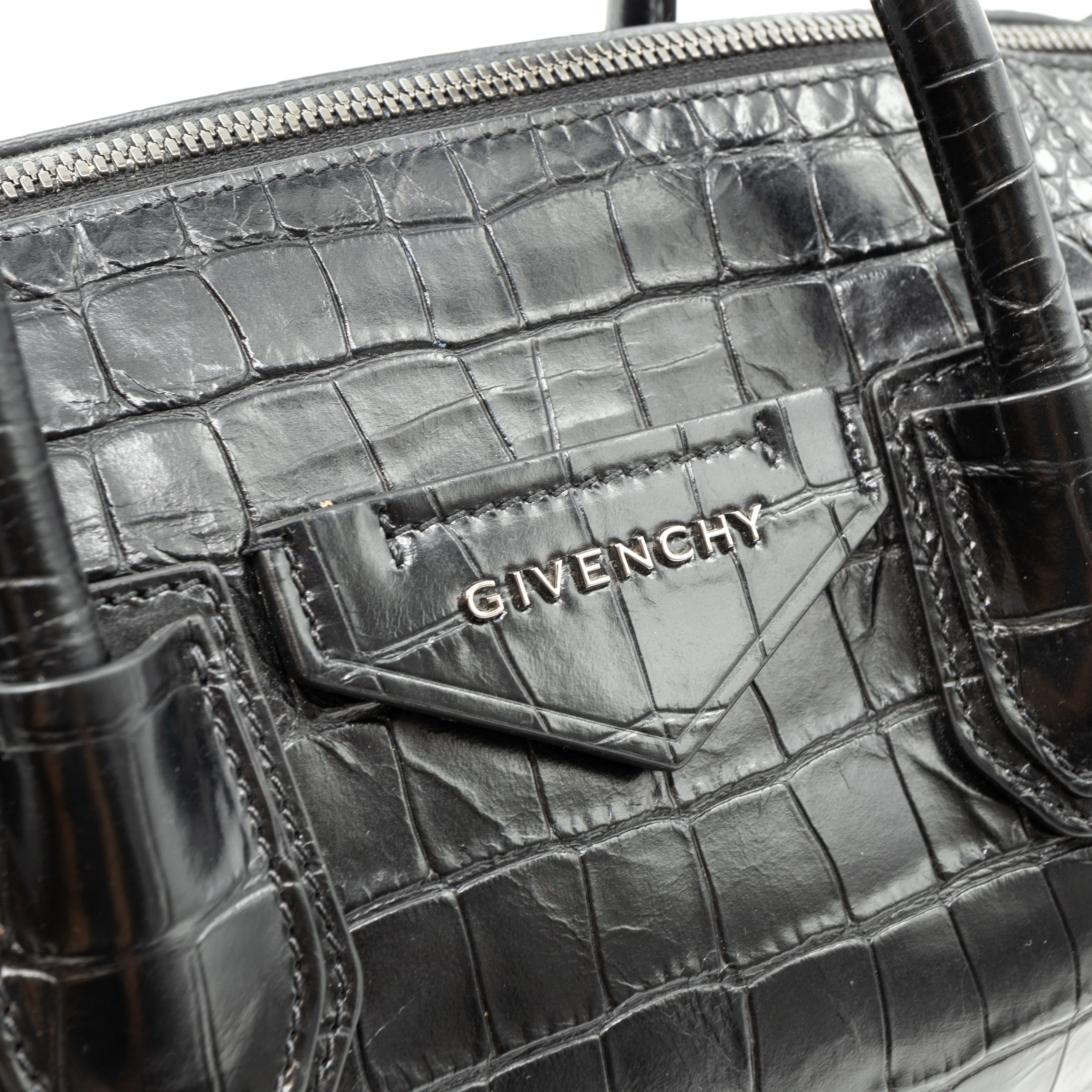 Soft Antigona Small Black Leather