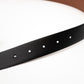Reversible Valentino VLOGO Belt Black 80 cm