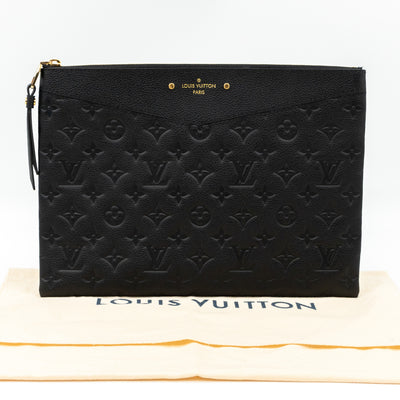 Daily Pouch Monogram Empreinte Black