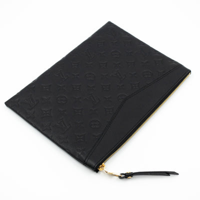 Daily Pouch Monogram Empreinte Black