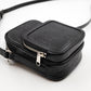 GG Embossed Mini Bag Black Leather
