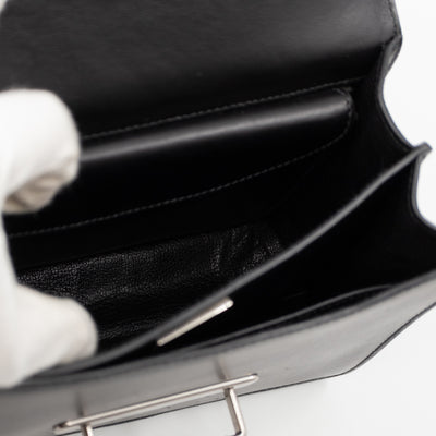 Cahier Studded Black Leather