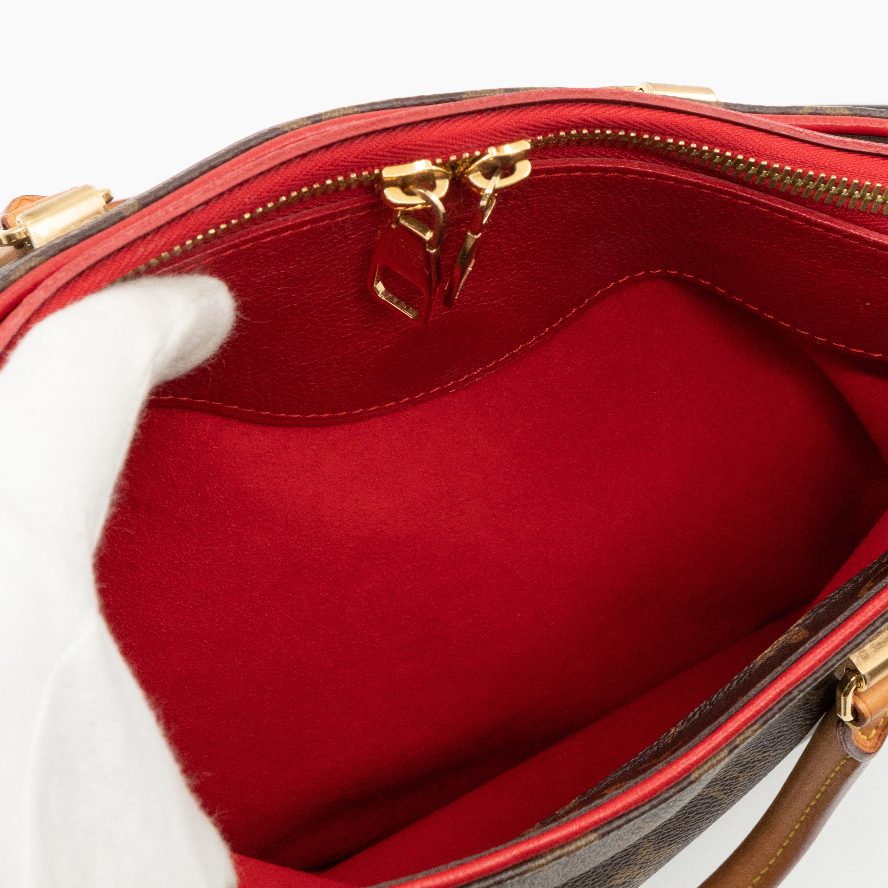 Pallas Monogram Cerise