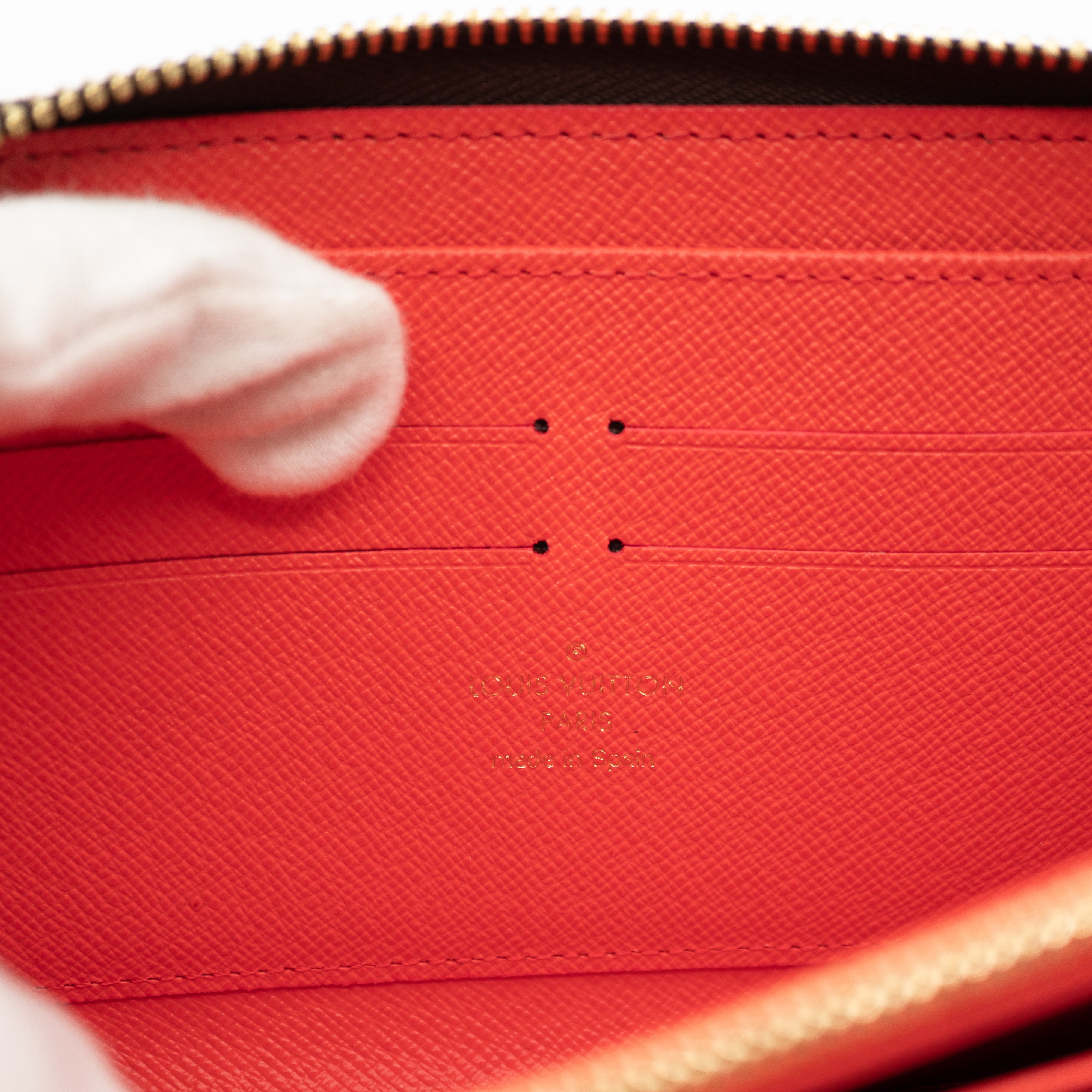 Zippy Wallet Damier Ebene Evasion Orange