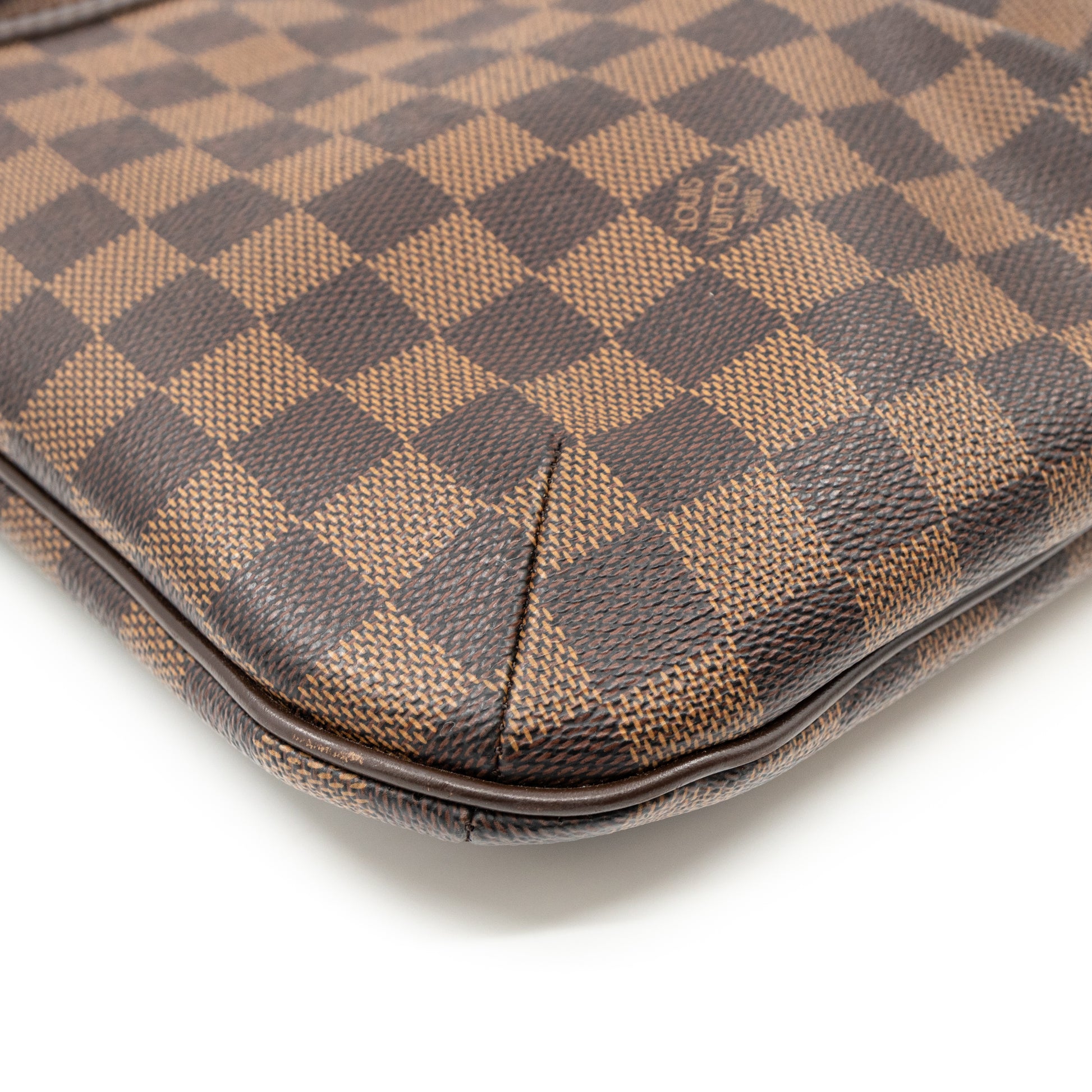 Louis Vuitton Damier Ebene Bloomsbury PM Crossbody Bag 9lk412s at