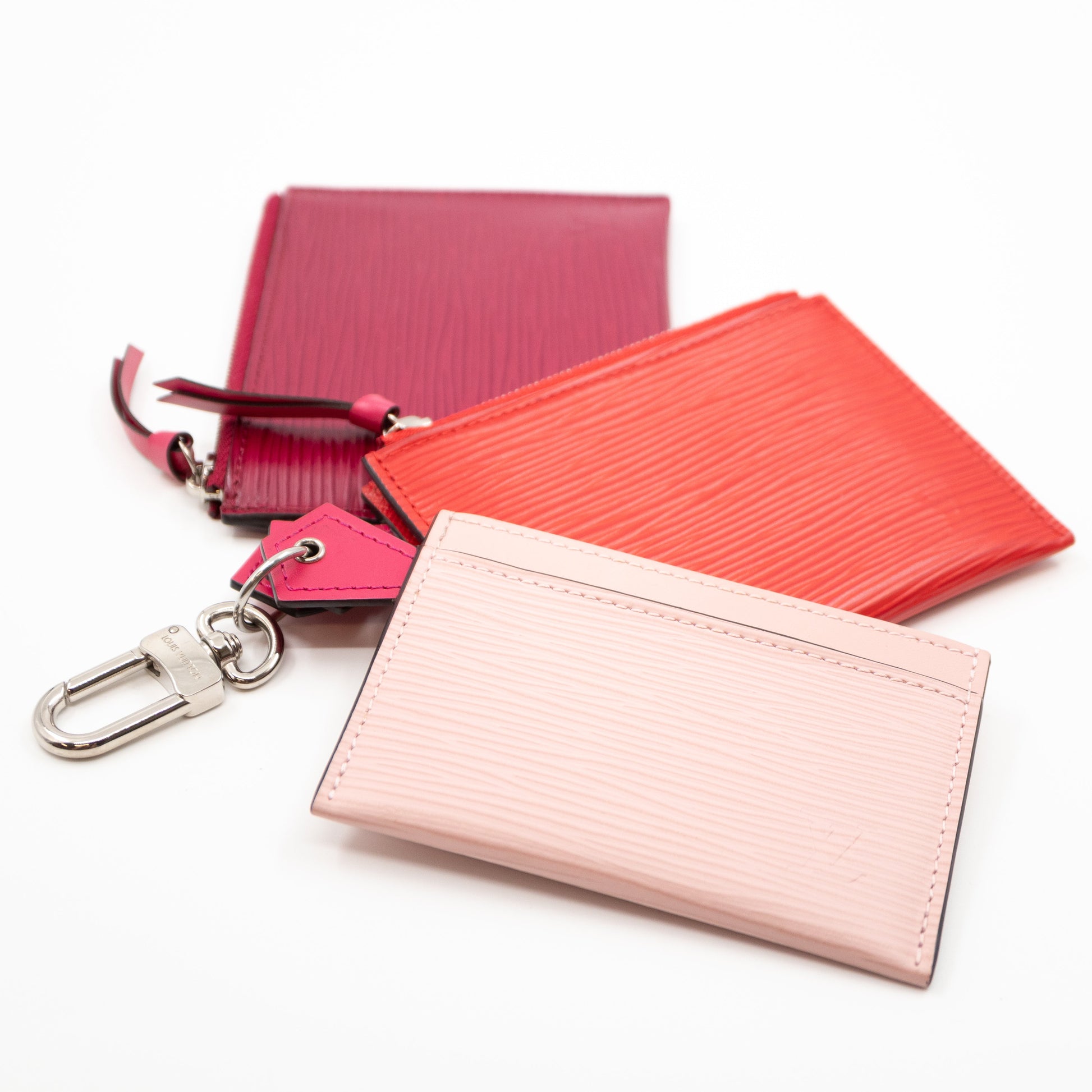 Leather wallet Louis Vuitton Pink in Leather - 35403543