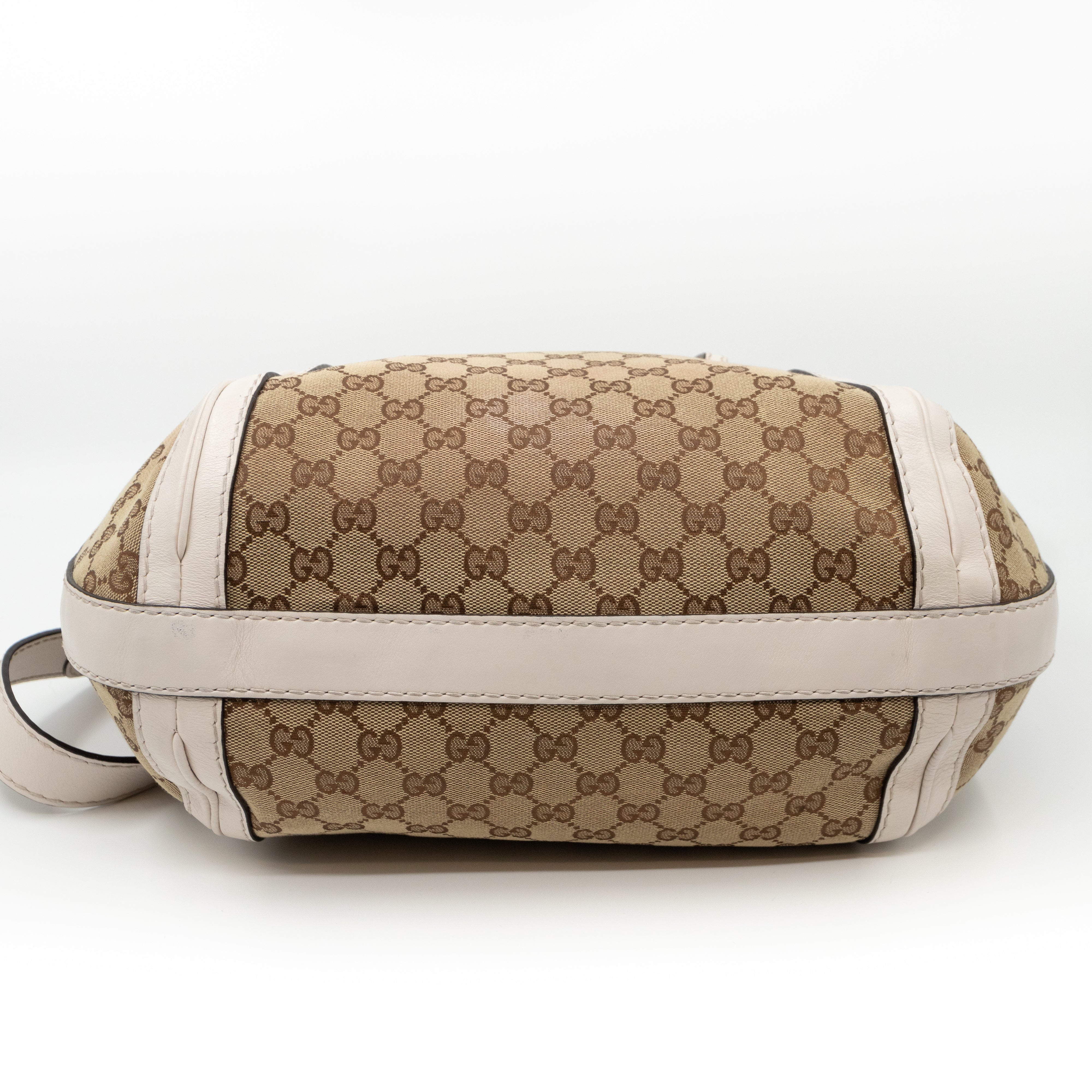 GG Running Hobo Bag White