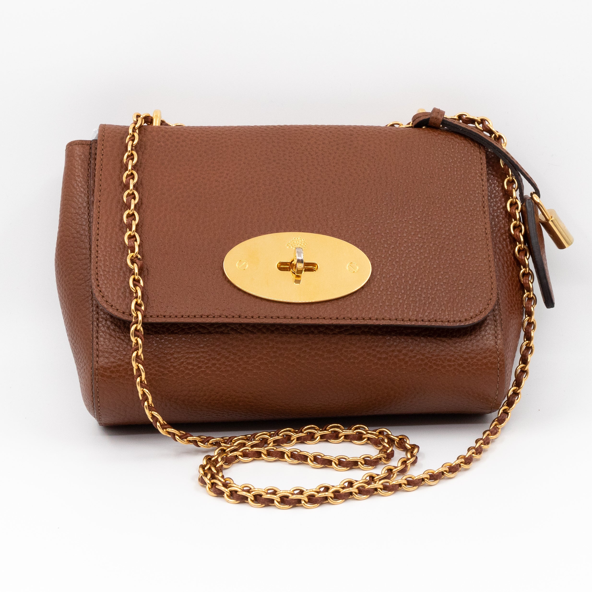 MULBERRY: Wallet bag in grained leather - Brown | MULBERRY crossbody bags  RL7413552 online at GIGLIO.COM