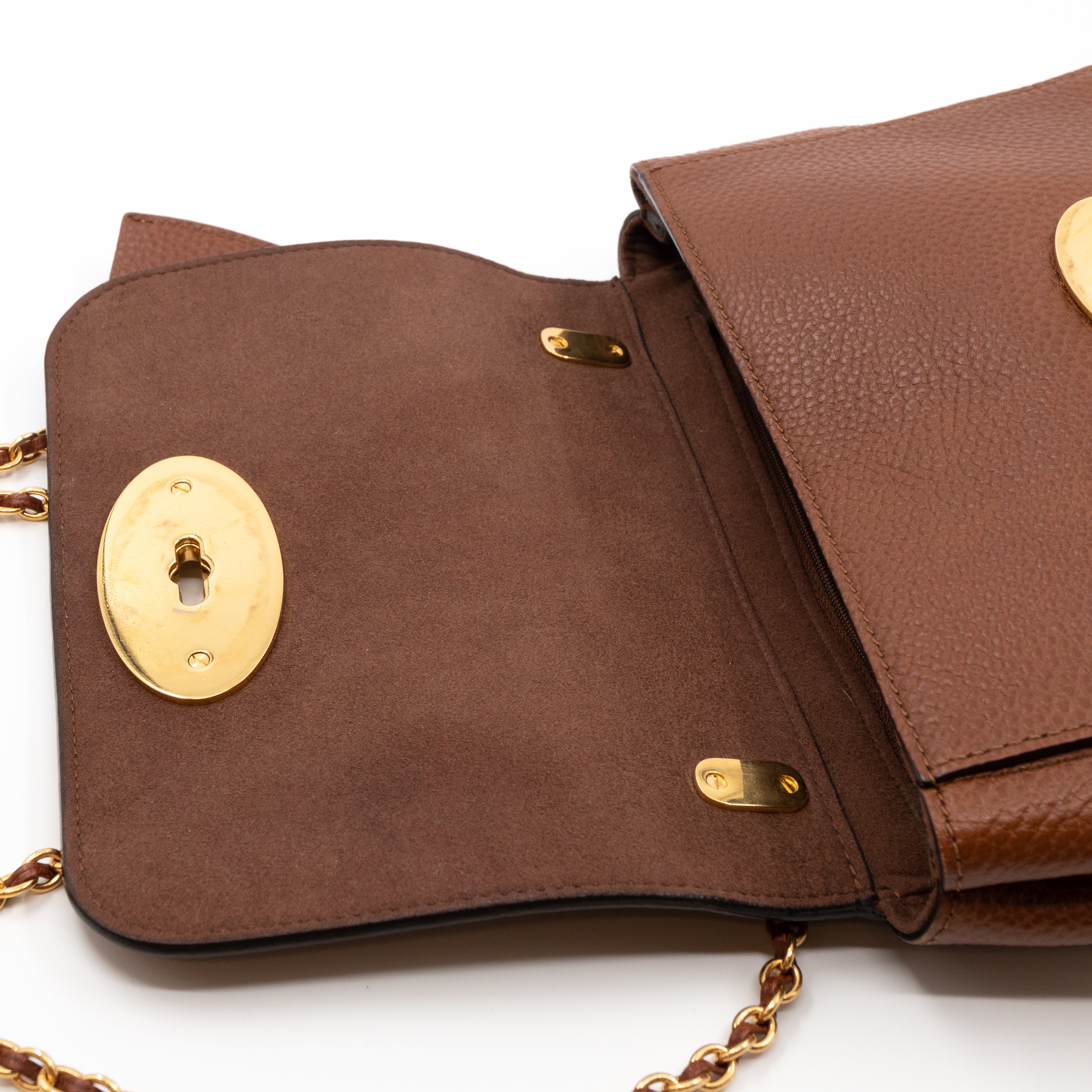 Lily Small Oak Leather