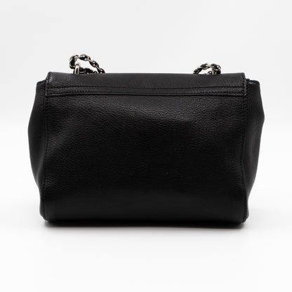 Lily Small Black Leather