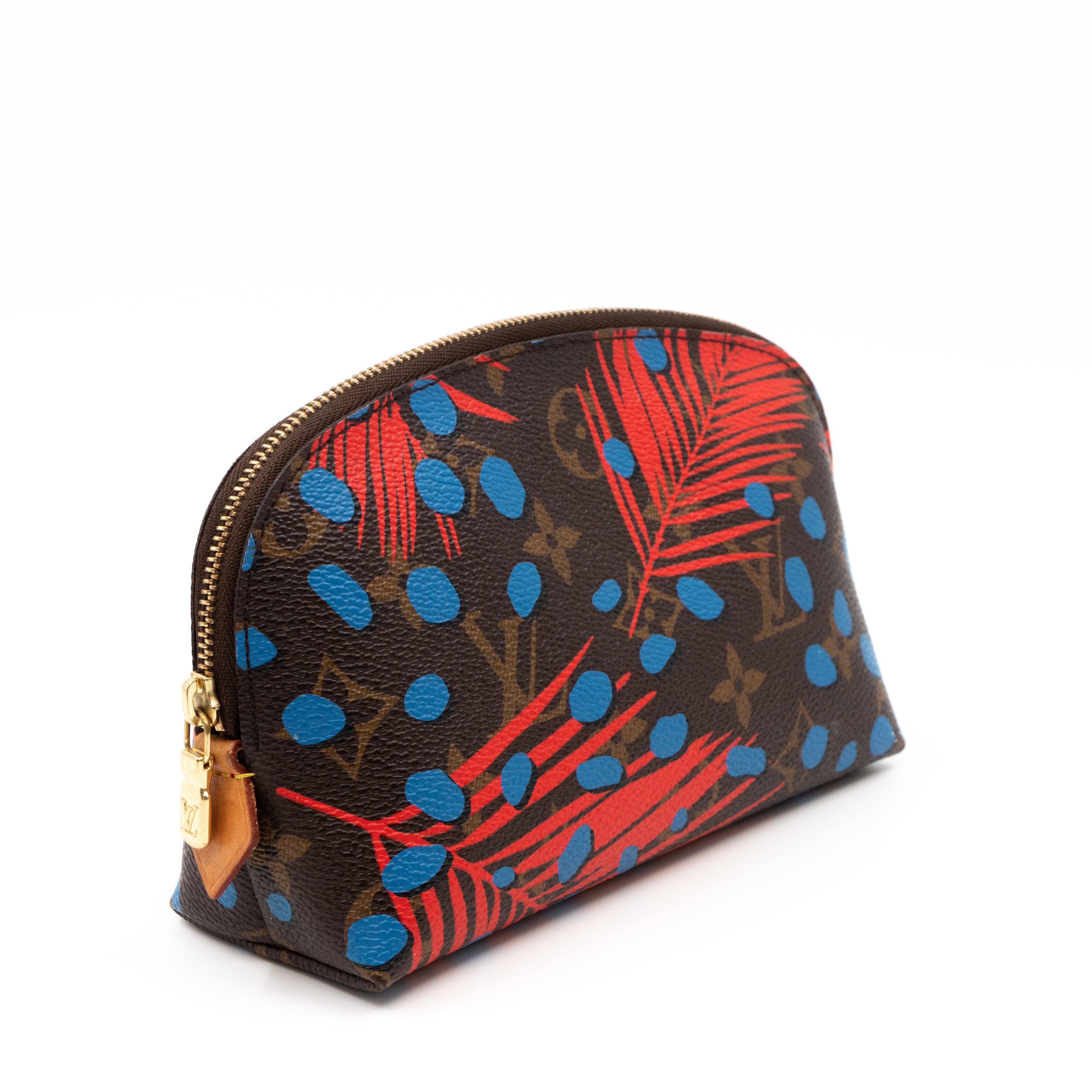Cosmetic Pouch PM Monogram Jungle Dots