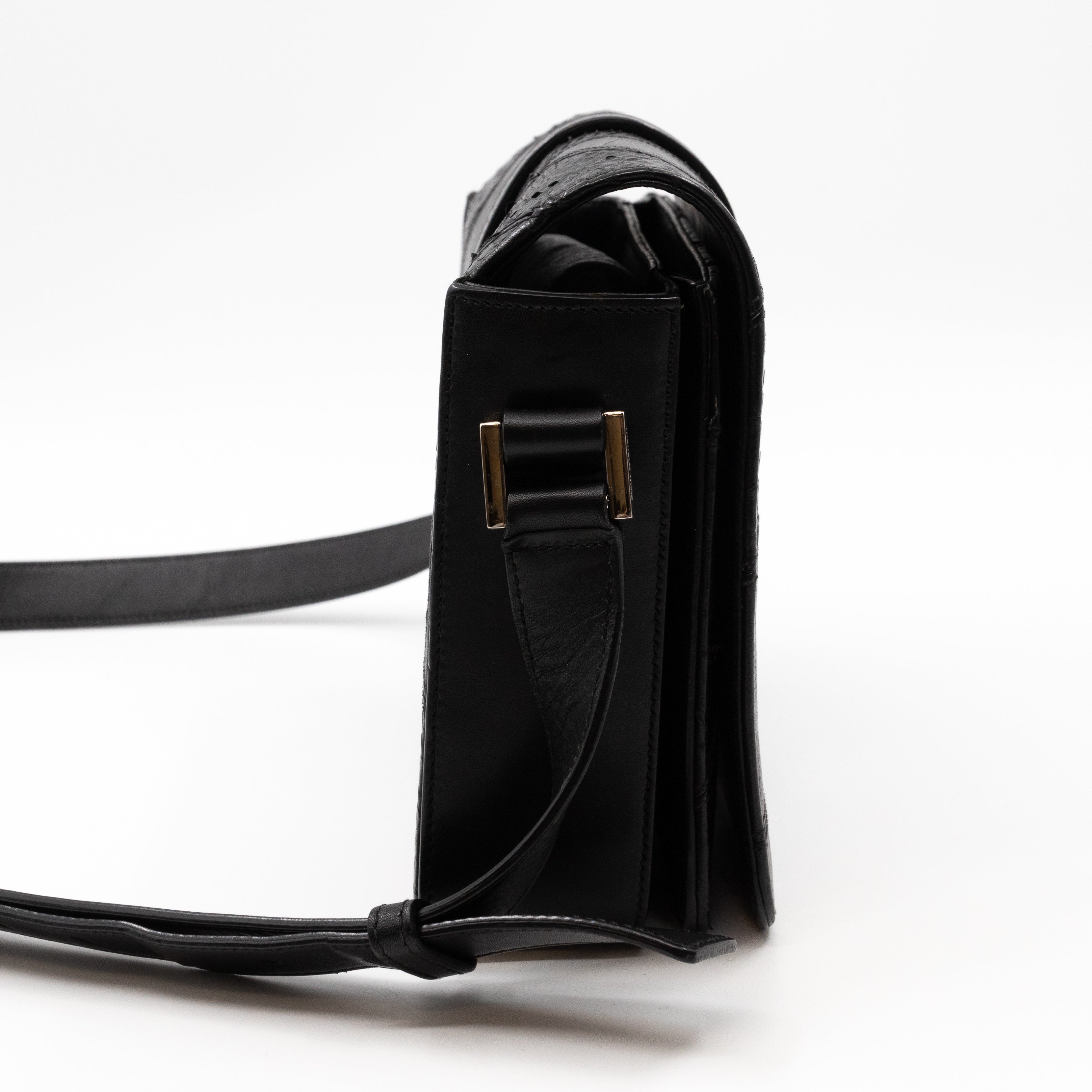 Monogram Université Medium Embossed Black Leather