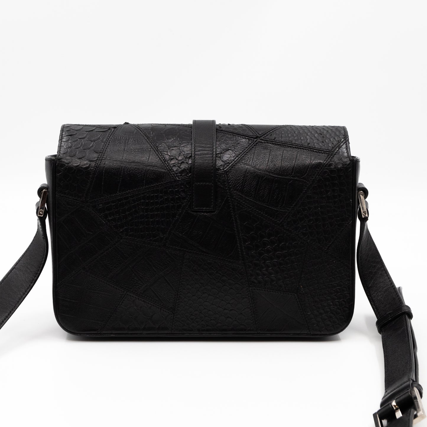 Monogram Université Medium Embossed Black Leather