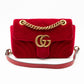 GG Marmont Matelasse Mini Bag Red Velvet