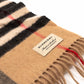 Cashmere Scarf Heritage Camel Check