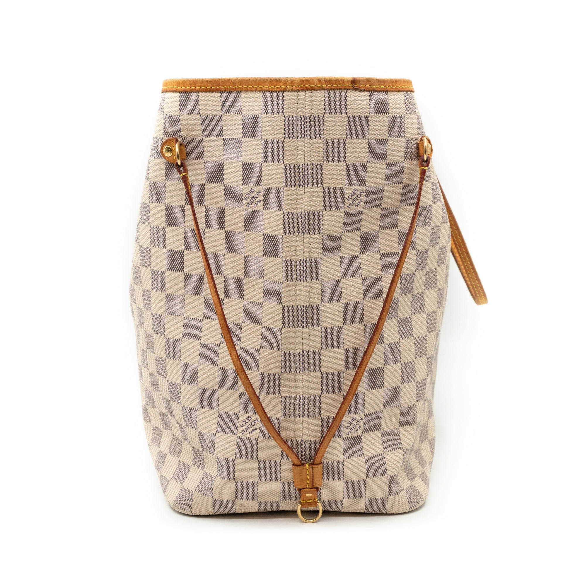 Louis Vuitton Totally MM Damier Azur Canvas ○ Labellov ○ Buy and Sell  Authentic Luxury