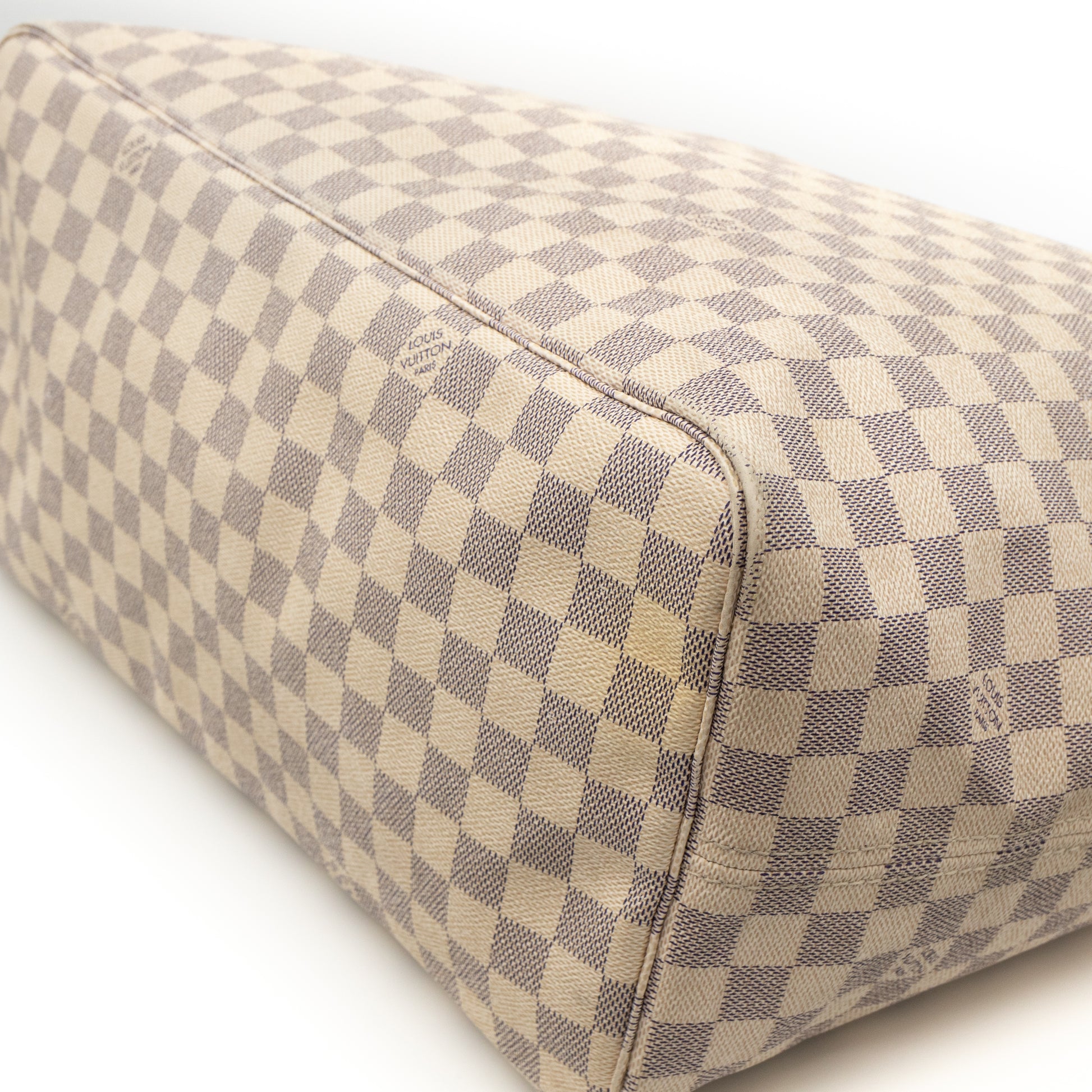 Louis Vuitton Damier Azur Neverfull Tote GM (2019) at 1stDibs  louis  vuitton neverfull 2019, louis vuitton neverfull damier azur gm, neverfull  azur gm