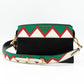 Esplanade Shoulder Bag Greche Black Leather