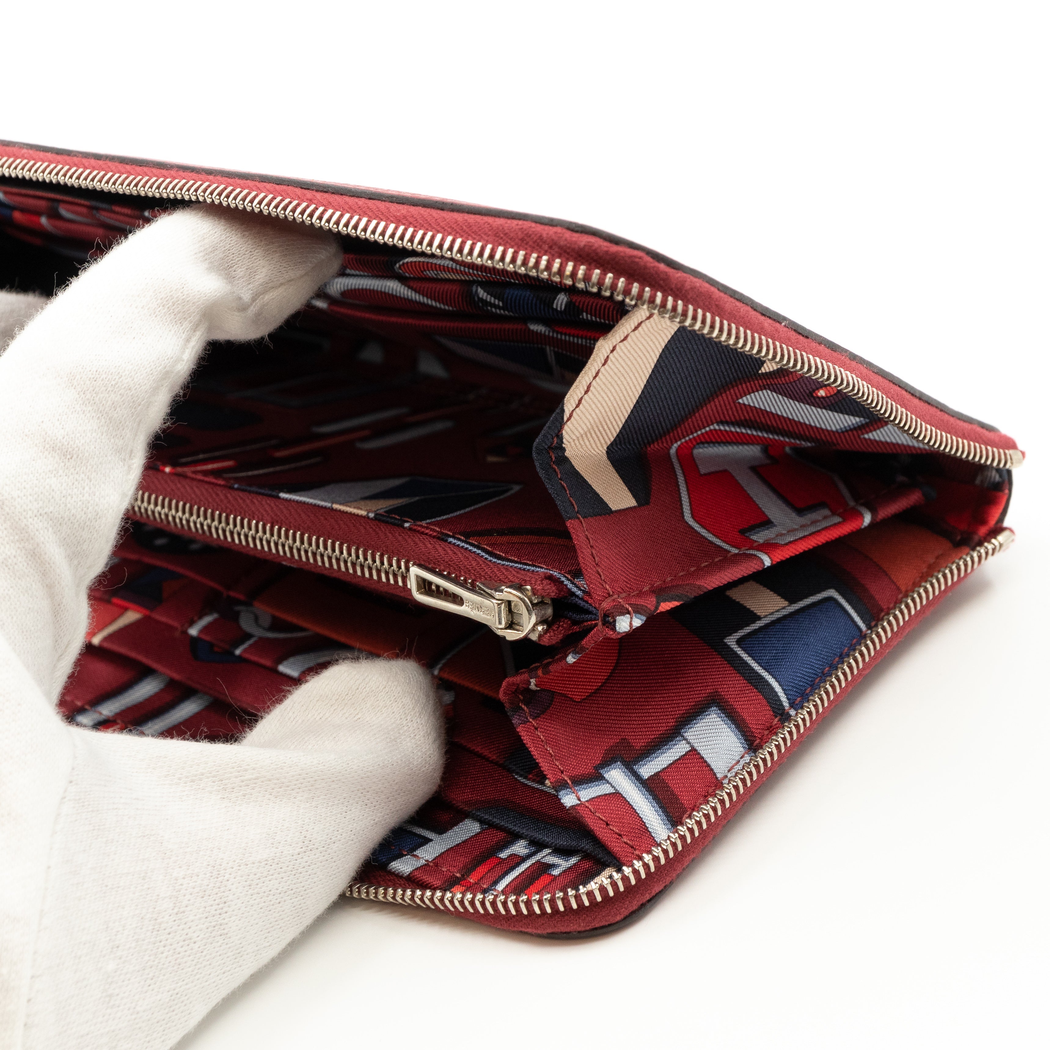 Silk'in Classic Wallet Rouge H Leather