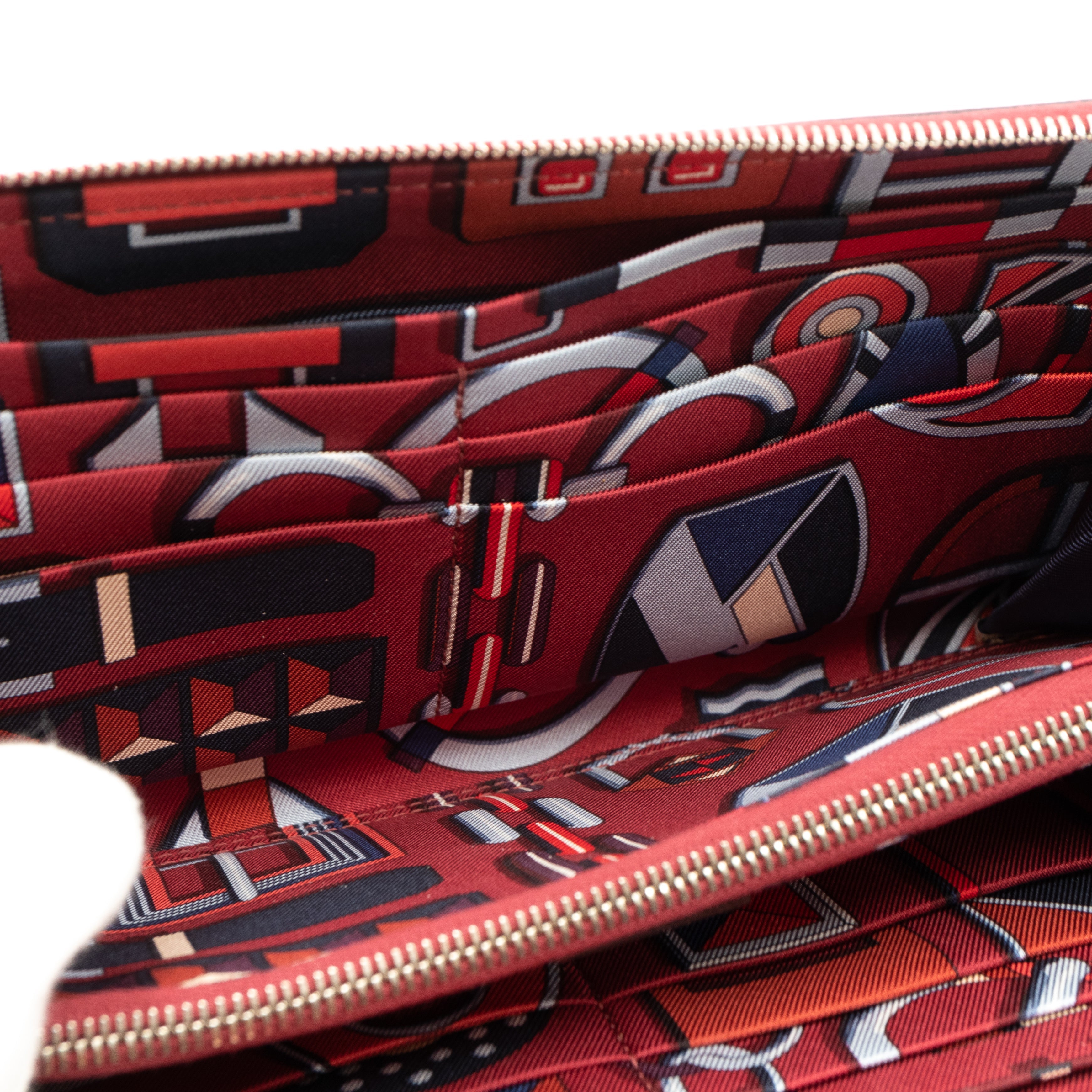 Silk'in Classic Wallet Rouge H Leather