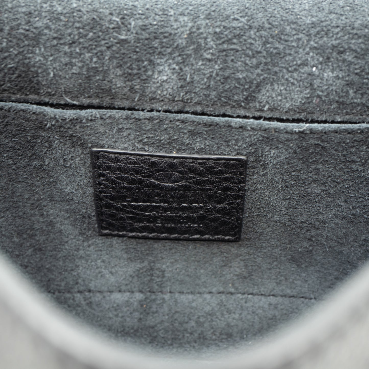 Rockstud Flap Crossbody Bag Black Leather