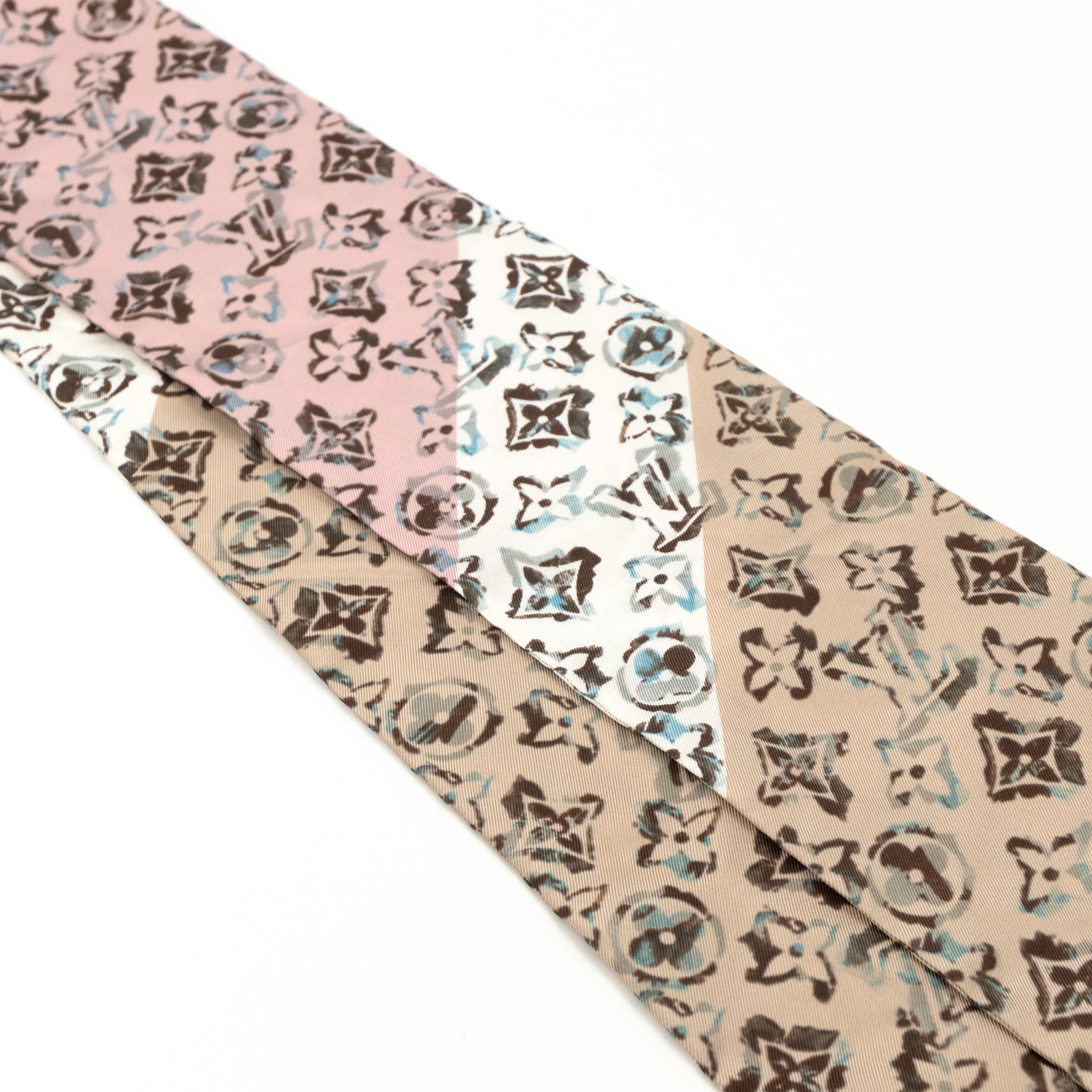 Monogram Rainbow Giant Bandeau Beige