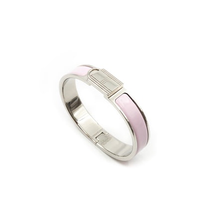 Clic Cadenas Bracelet Light Pink Silver