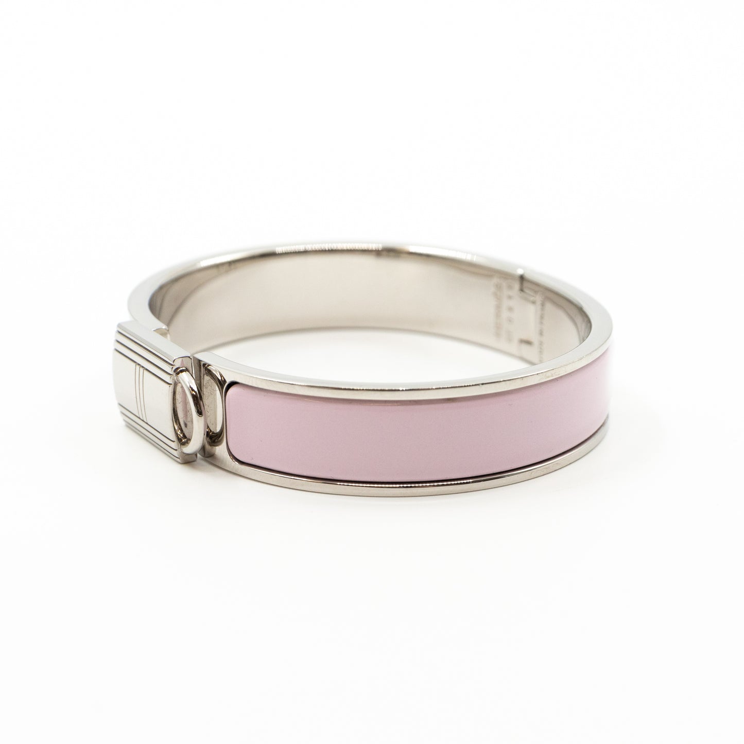 Clic Cadenas Bracelet Light Pink Silver
