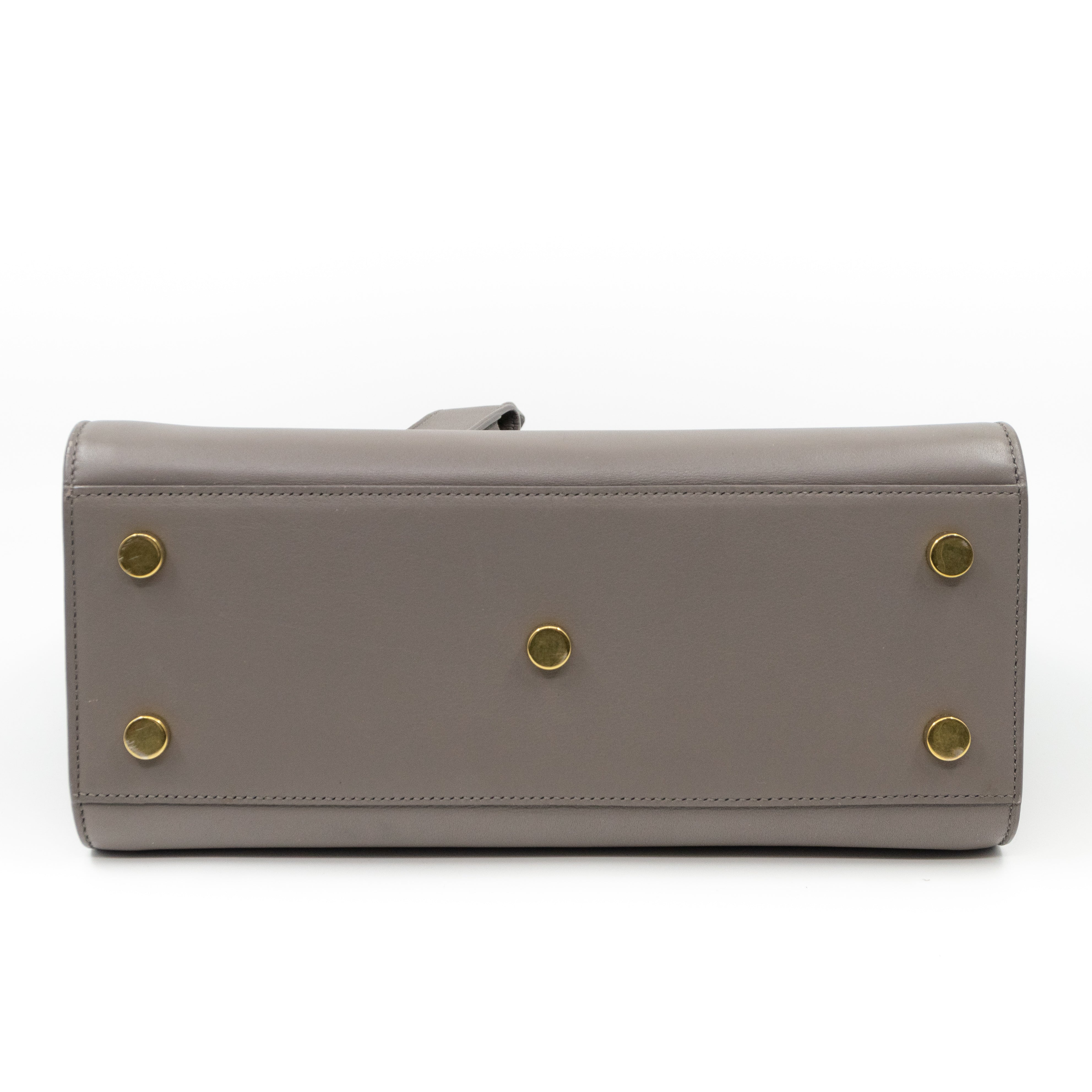 Sac de Jour Baby Gray Smooth Leather