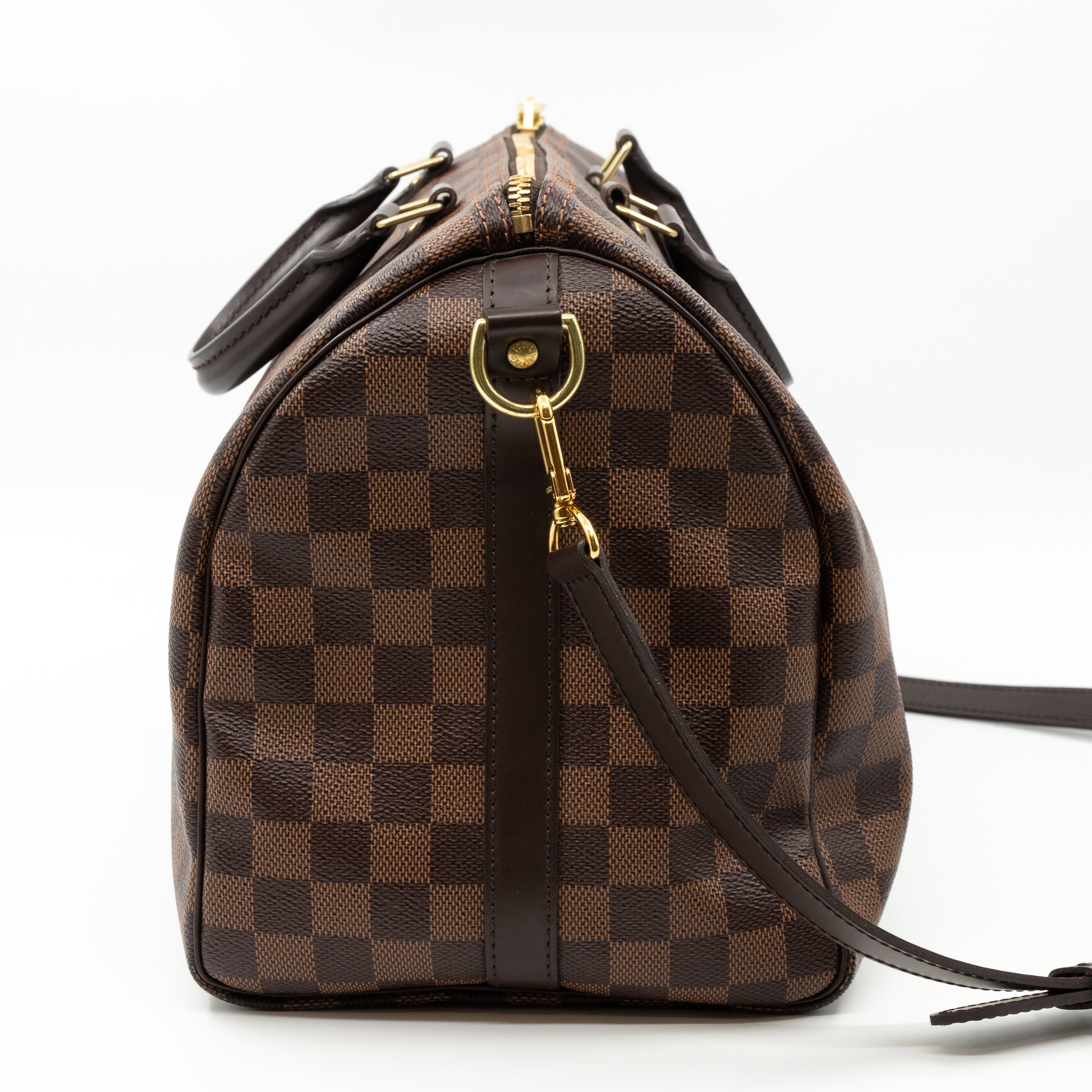 Louis Vuitton Damier Ebene Canvas Speedy Bandouliere 35 Louis Vuitton