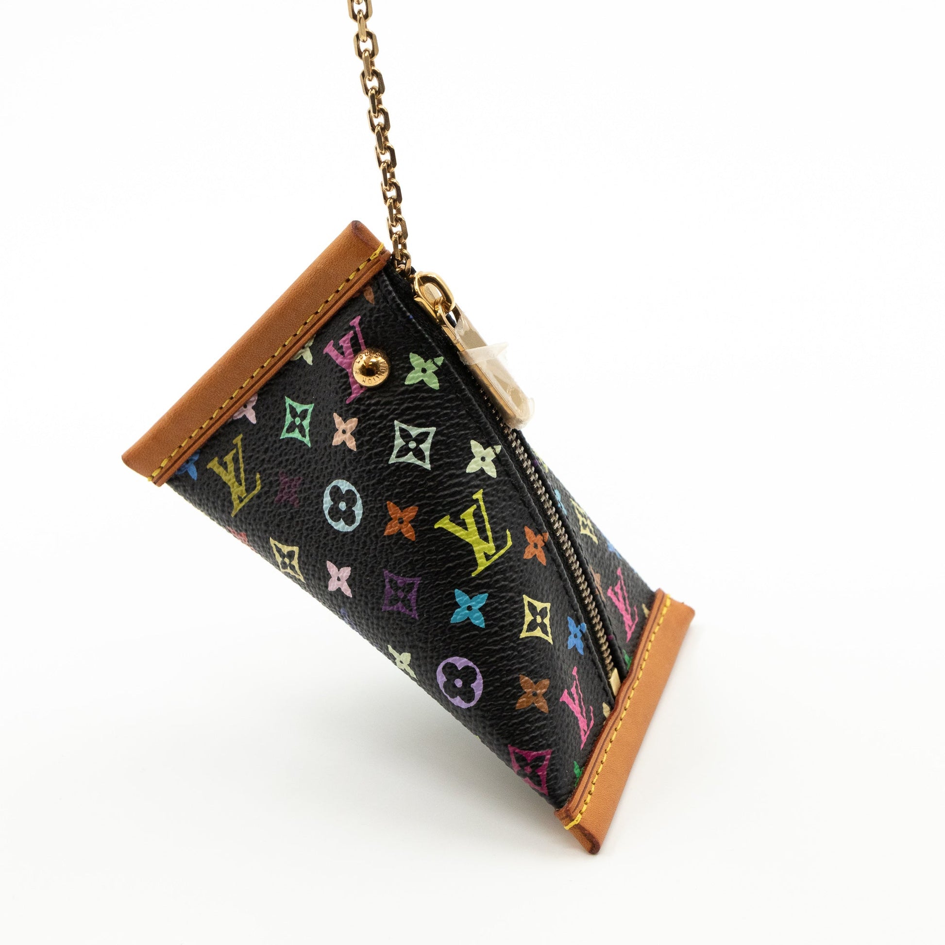 Louis Vuitton – Louis Vuitton Berlingo Key Holder Multicolore Black – Queen  Station