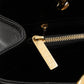 GST Grand Shopping Tote Black Caviar Gold