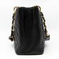 GST Grand Shopping Tote Black Caviar Gold