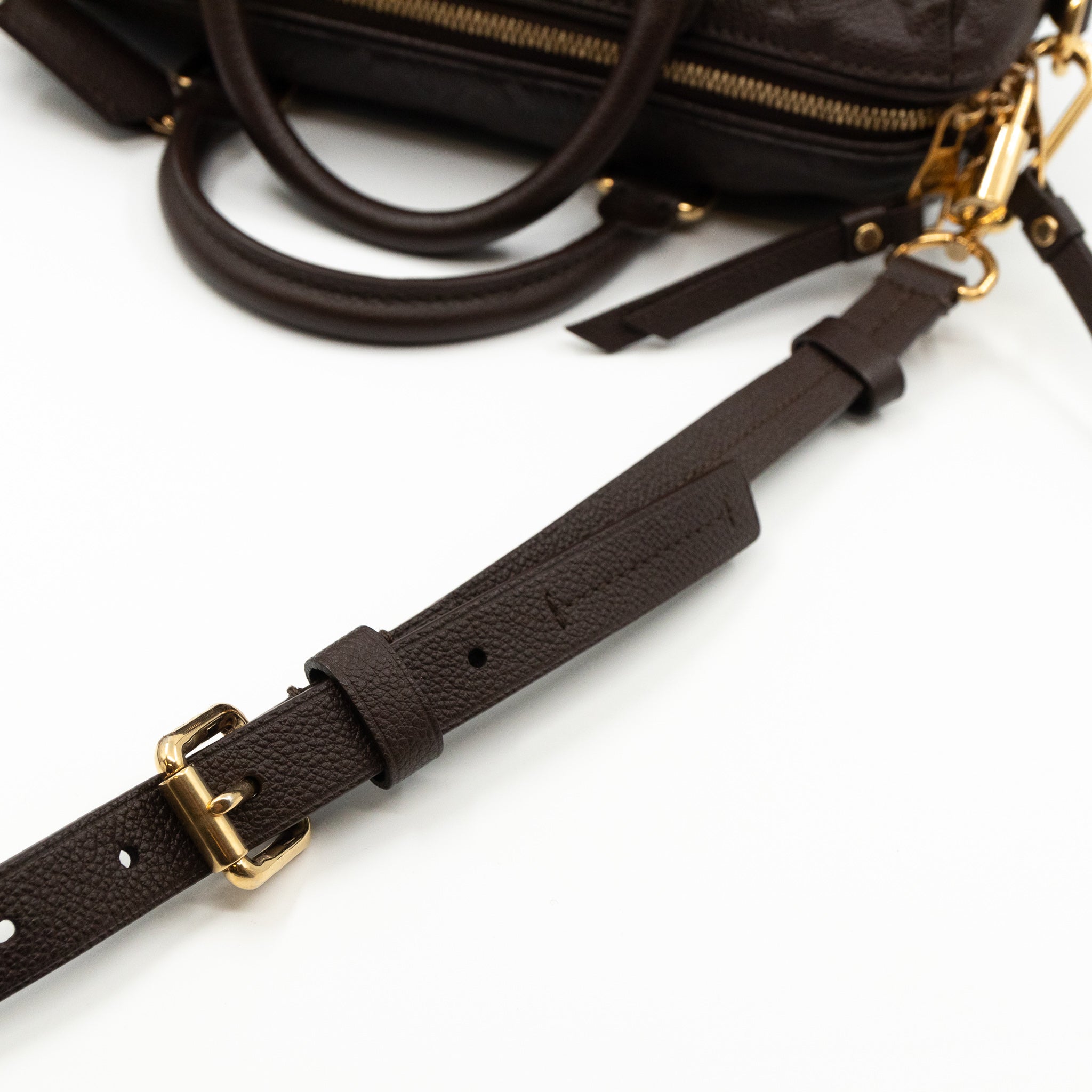 Speedy 25 Bandouliere Monogram Empreinte Ombre