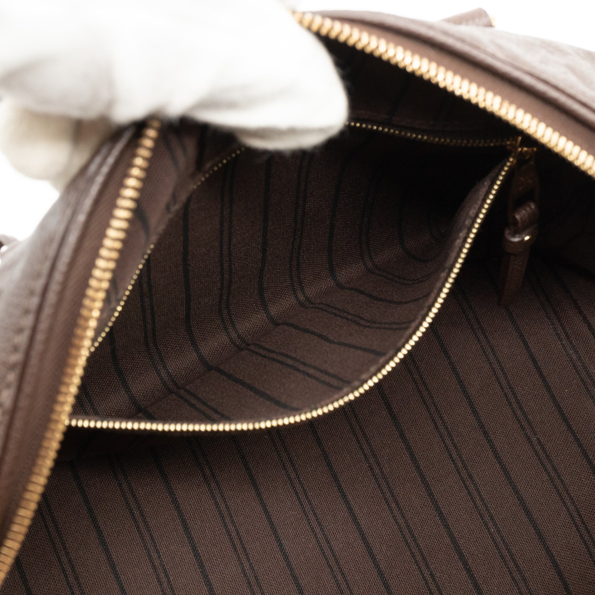 Louis Vuitton Ombre Monogram Empreinte Leather Speedy Bandouliere 25 Bag Louis  Vuitton