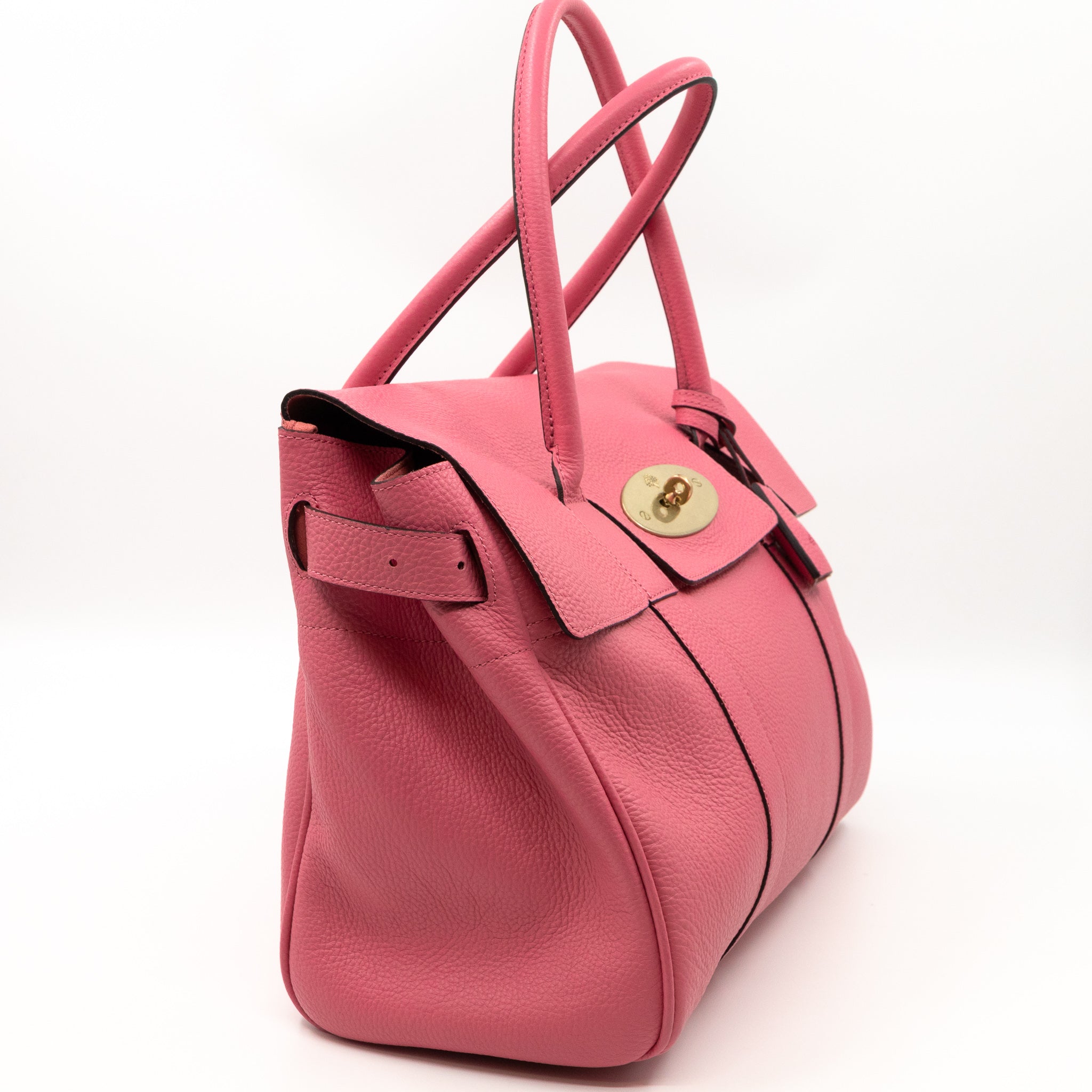 Bayswater Geranium Pink Leather