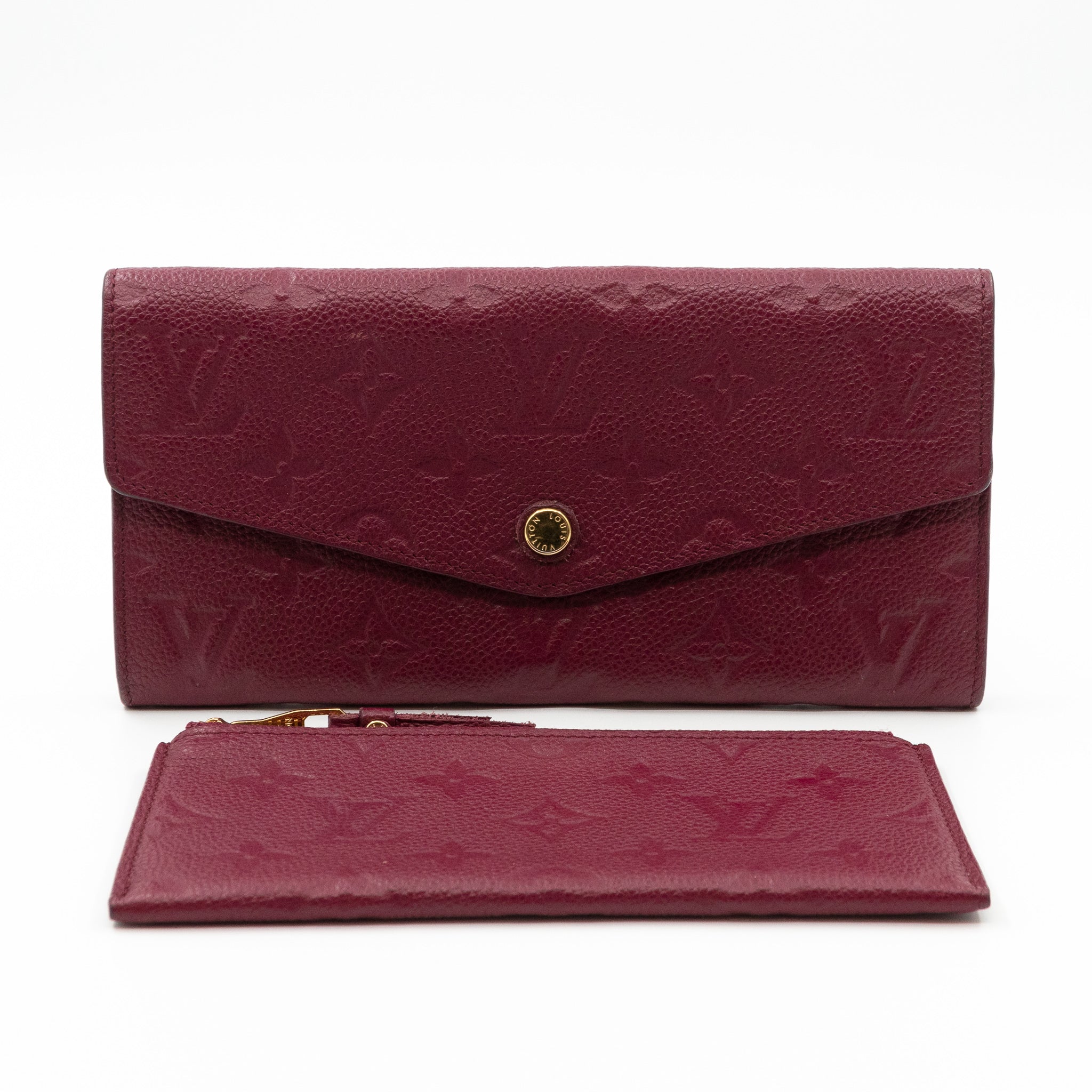 Curieuse Wallet Monogram Empreinte Aurora