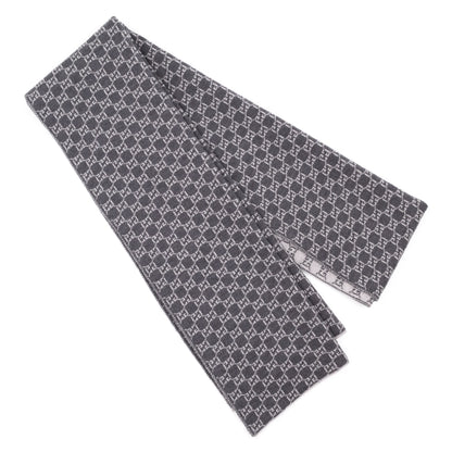 GG Wool Scarf Light & Dark Grey