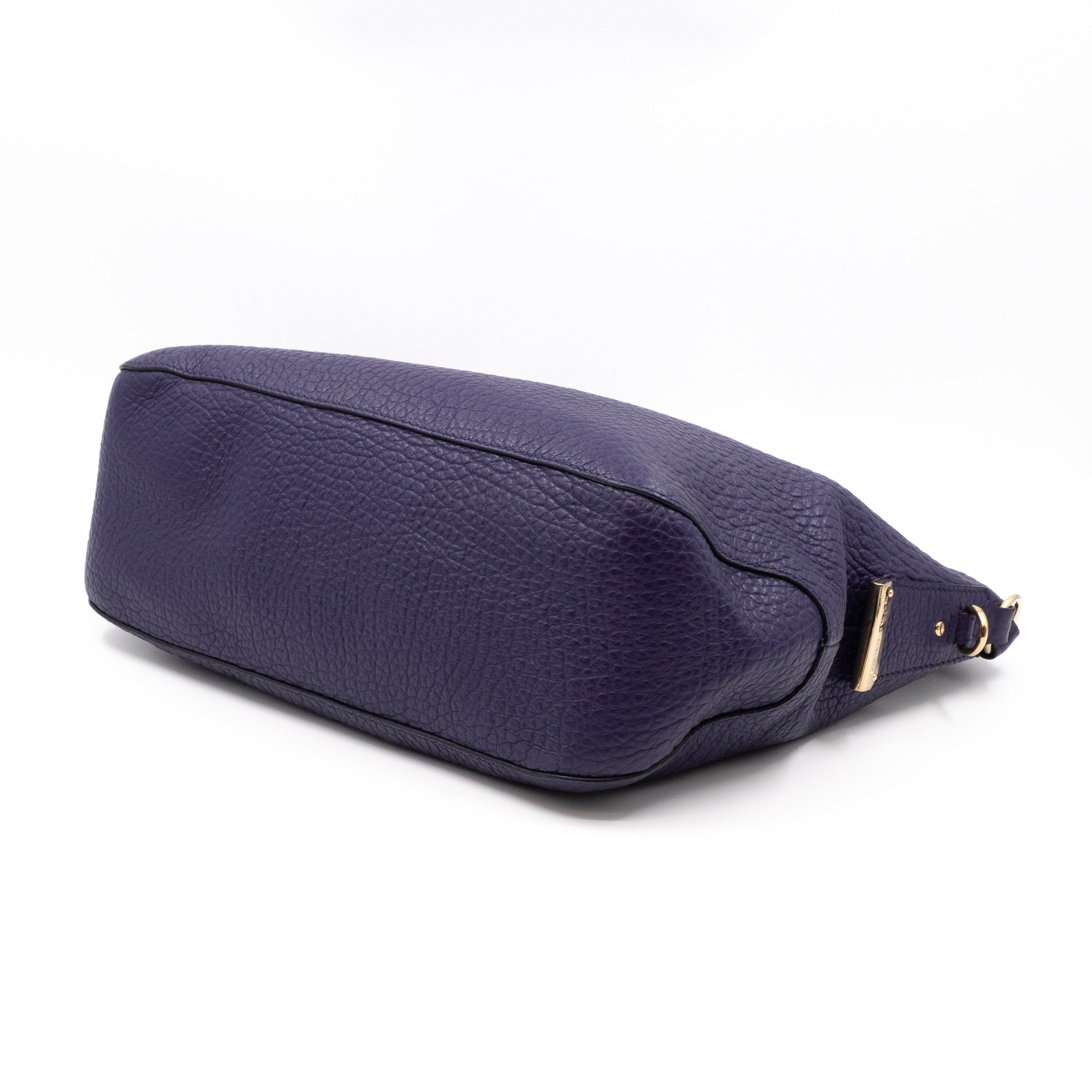 Ledbury Convertible Hobo Small Blue Leather