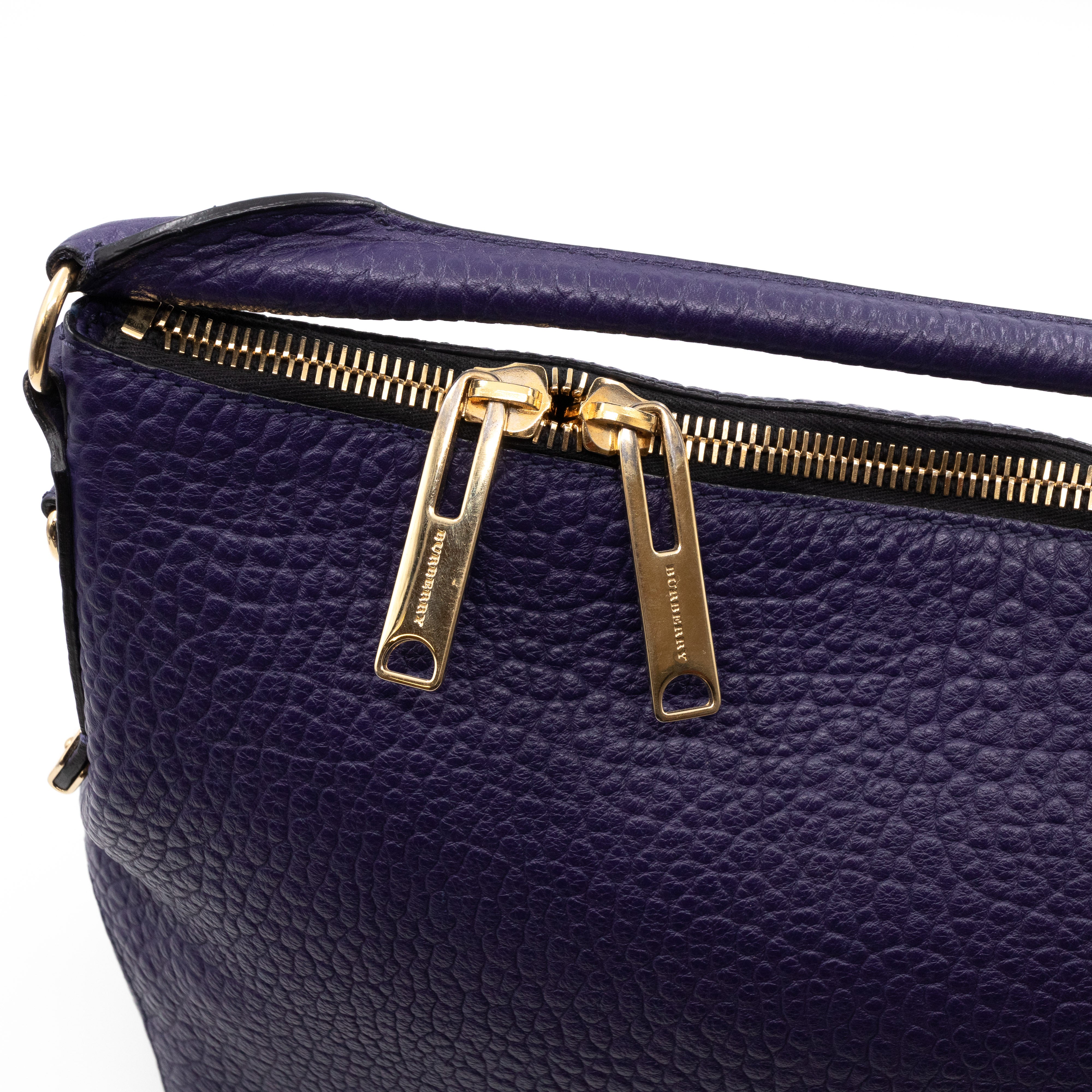 Ledbury Convertible Hobo Small Blue Leather