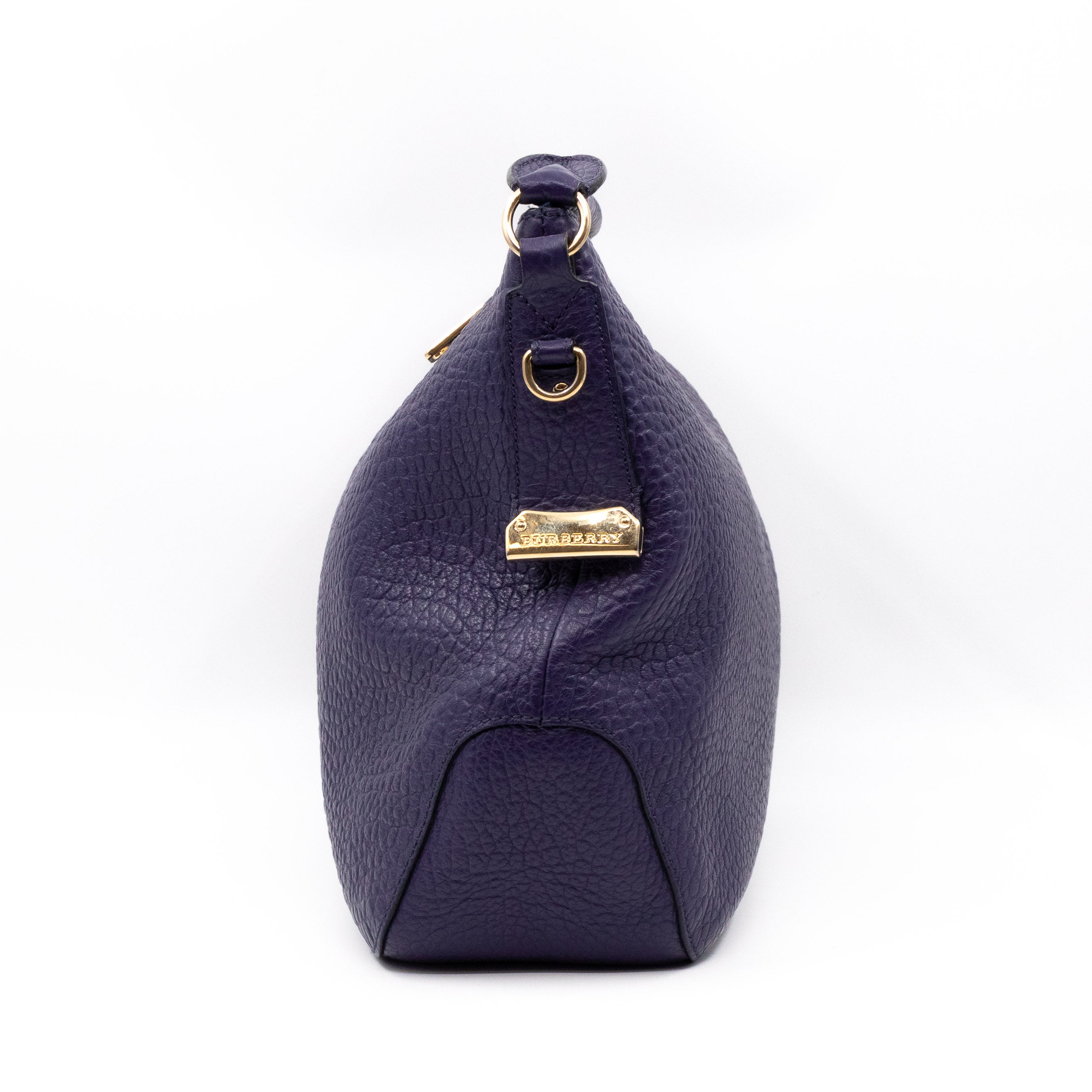 Ledbury Convertible Hobo Small Blue Leather