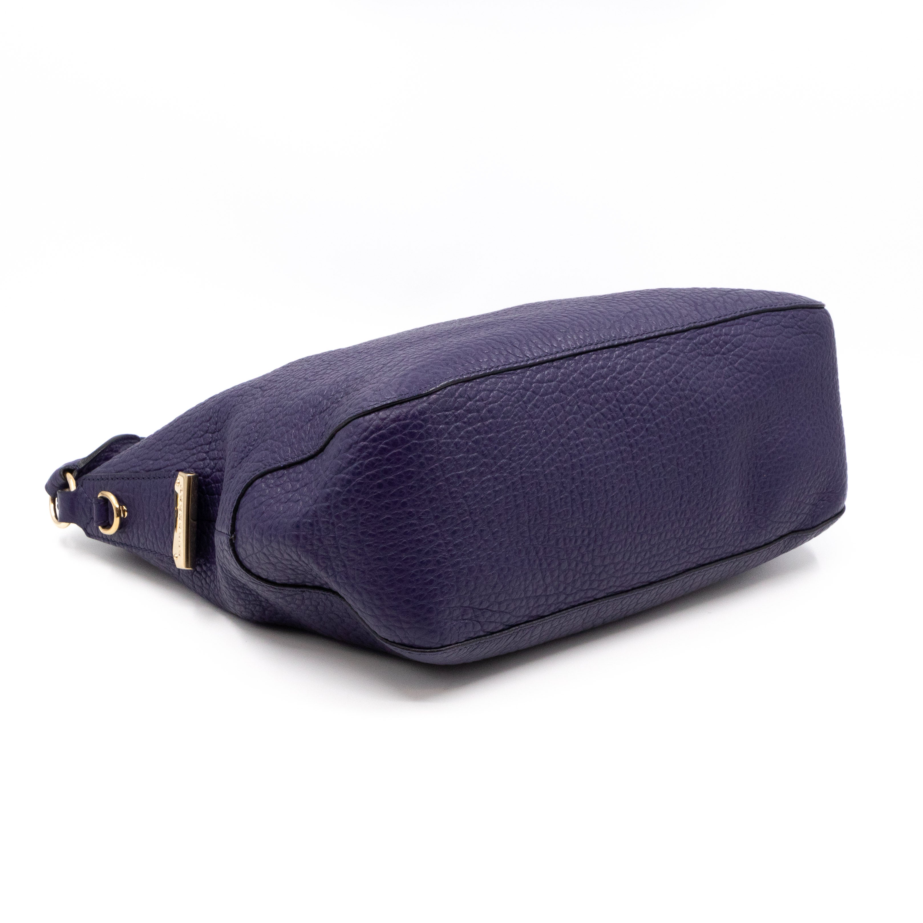 Ledbury Convertible Hobo Small Blue Leather