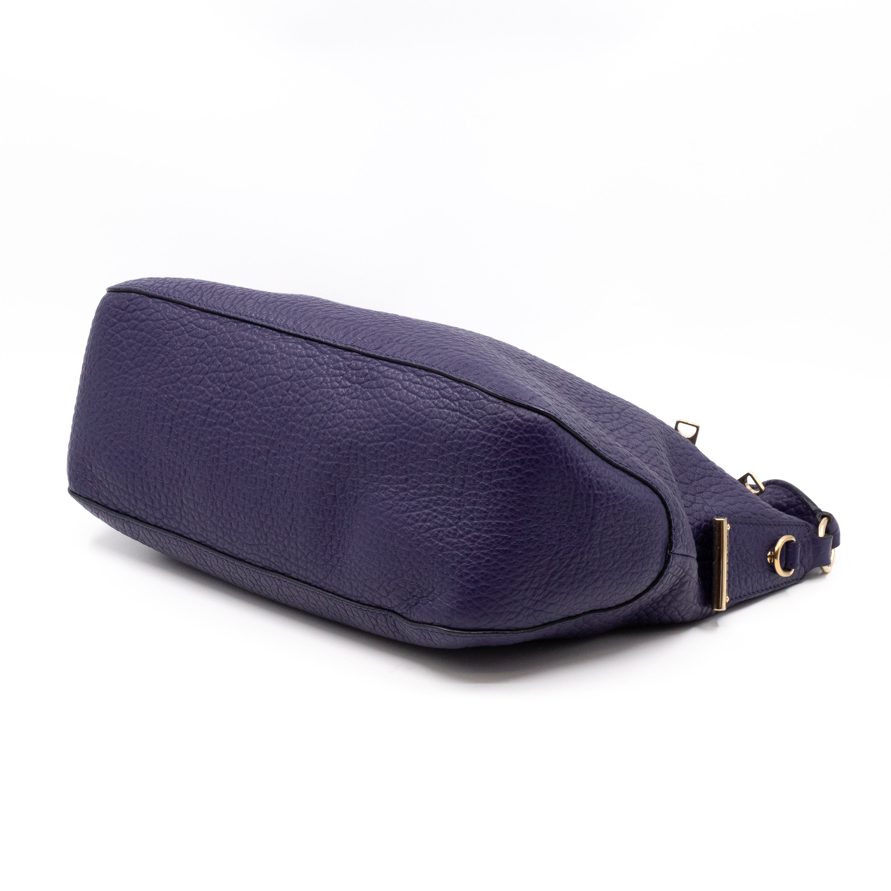 Ledbury Convertible Hobo Small Blue Leather