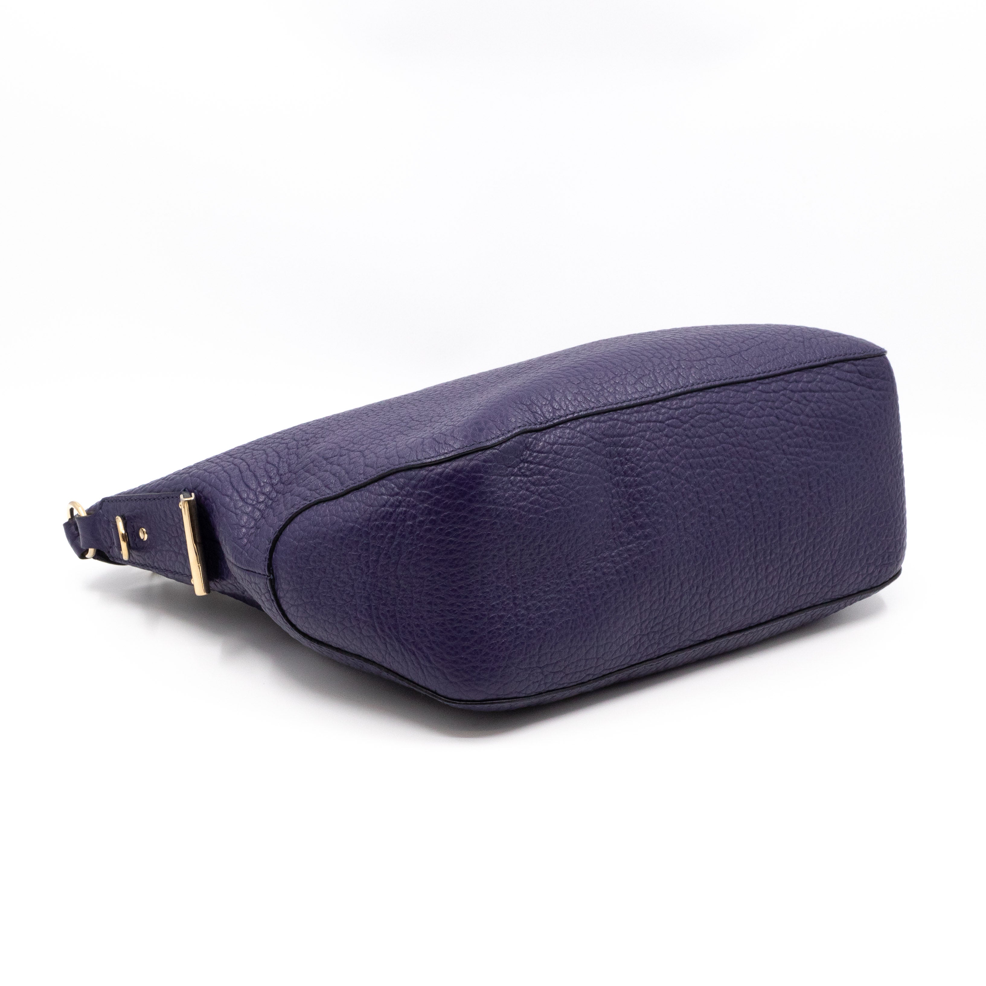 Ledbury Convertible Hobo Small Blue Leather
