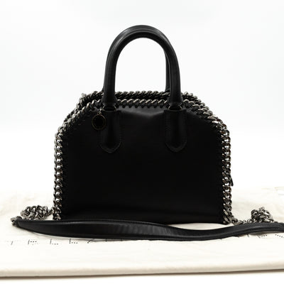 Falabella Box Top Handle Black