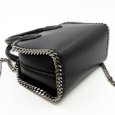 Falabella Box Top Handle Black
