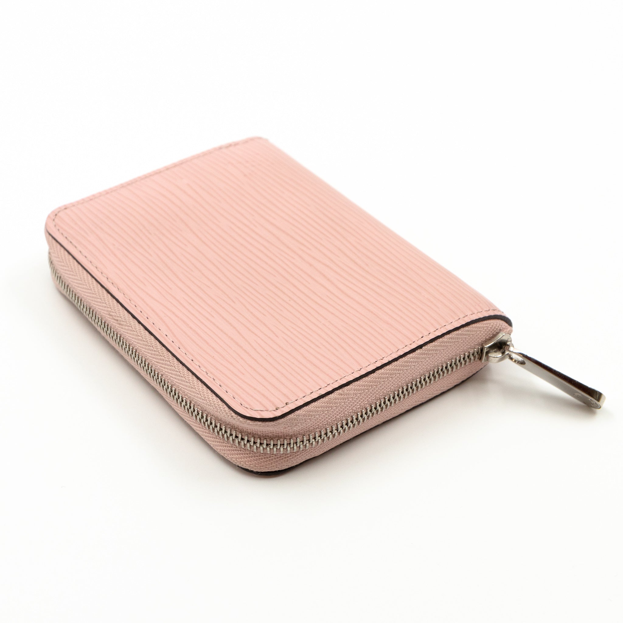 Zippy Coin Purse Epi Leather Rose