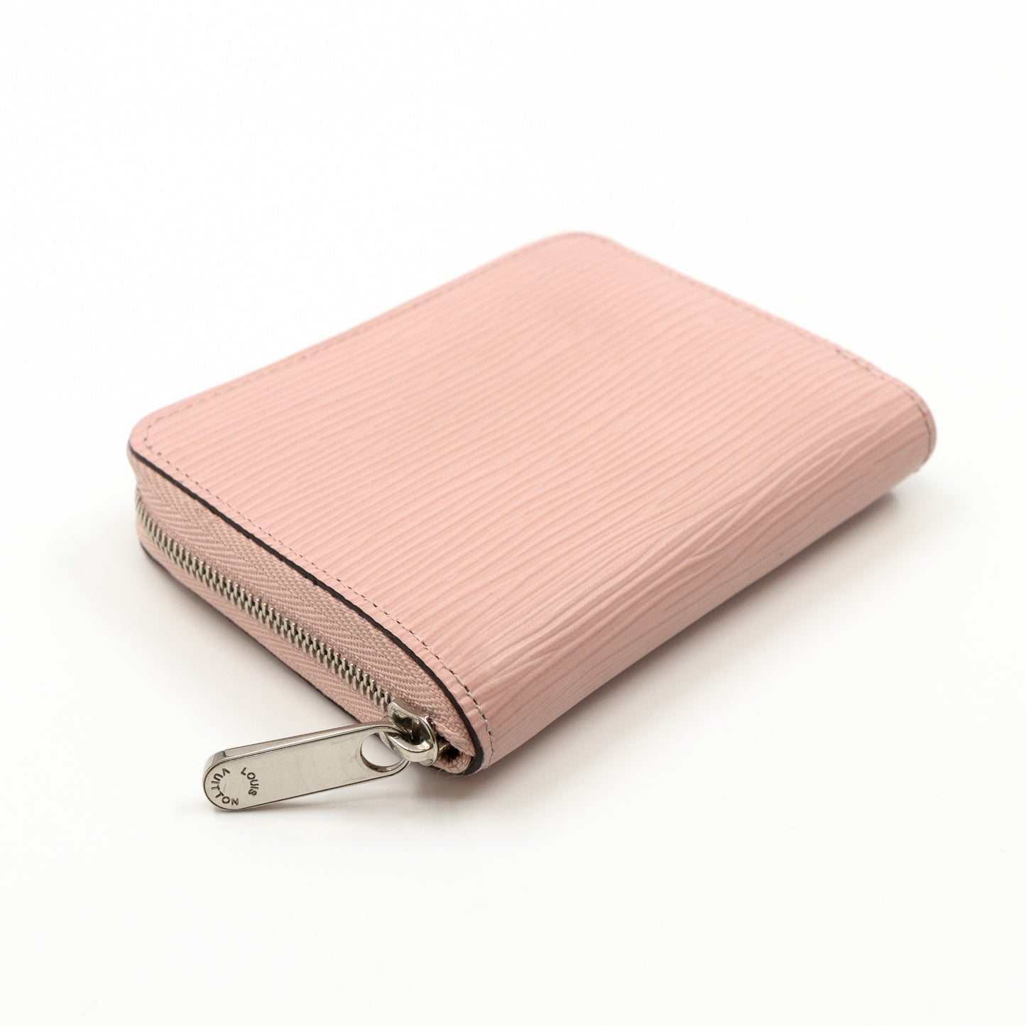 Zippy Coin Purse Epi Leather Rose