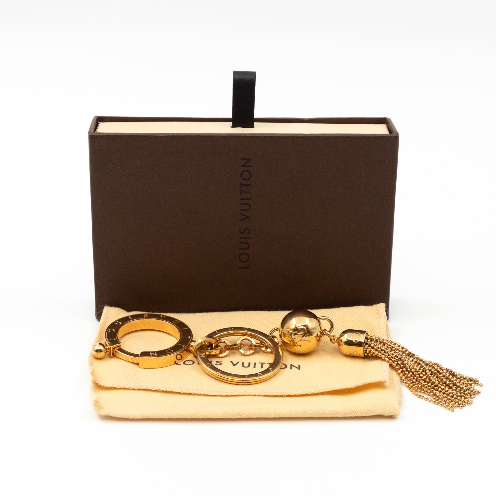 Louis Vuitton - LV - Tassel Porte Cles Charm - Gold Bag Charm